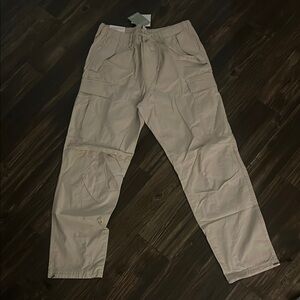 Men's Tan Cargo Pants